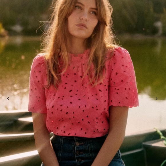 Sezane Louisah Blouse - Picture 1 of 7